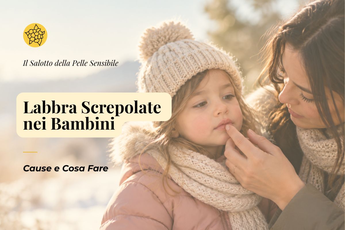 Labbra Screpolate nei Bambini: Cause e Cosa Fare