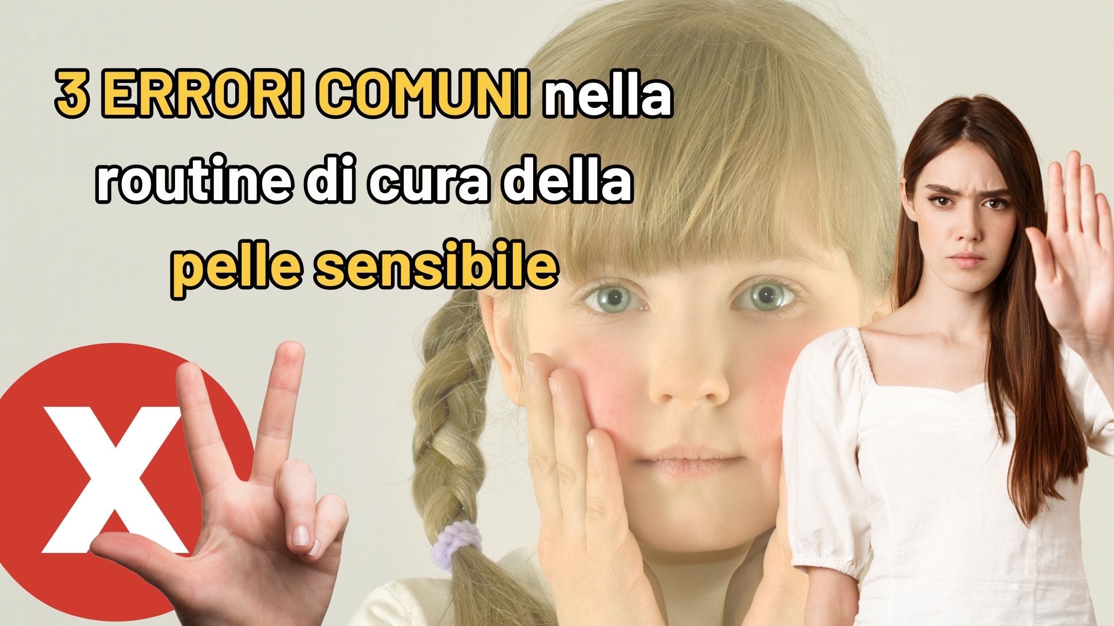 3 Errori Comuni nella Routine Quotidiana per chi ha dermatite e pelle sensibile: Come Evitarli