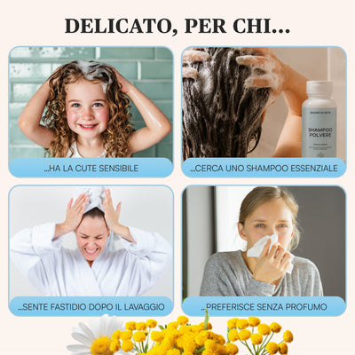 Shampoo polvere